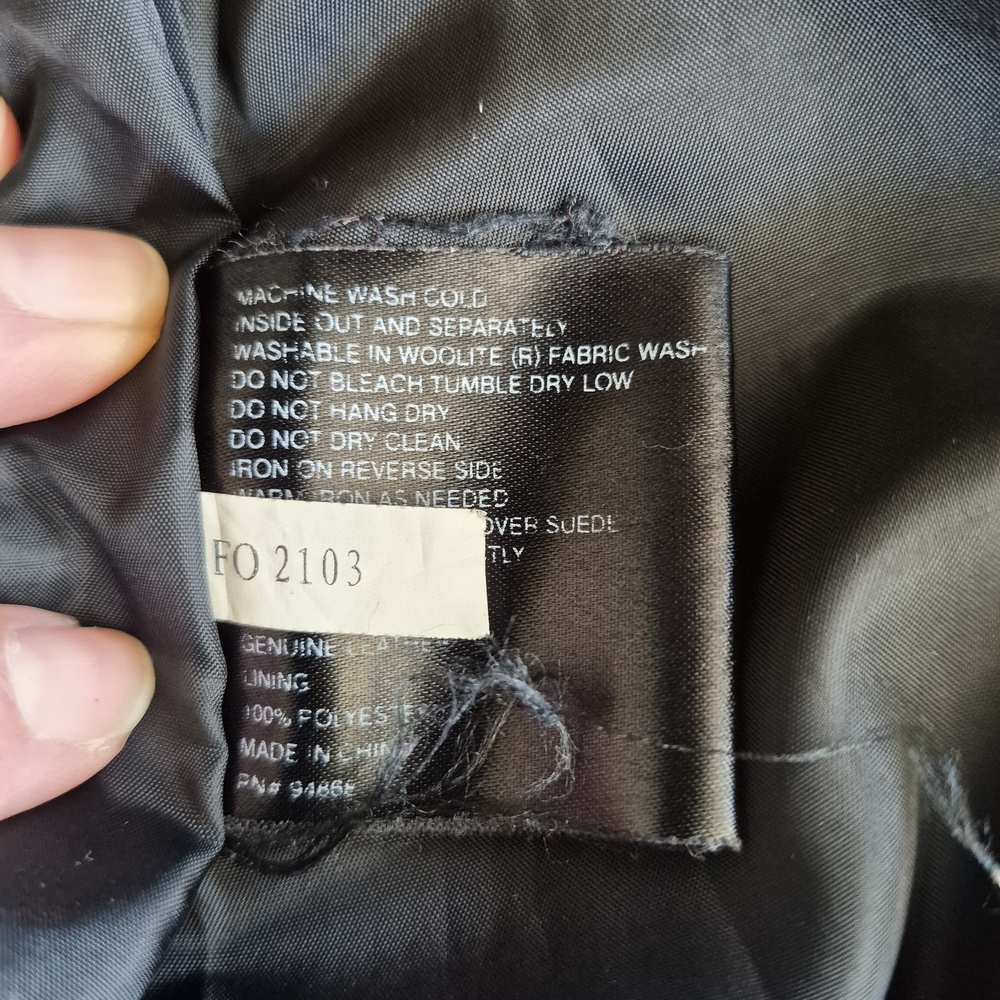 Bernardo Charcoal Suede Coat - Picture 5 of 9